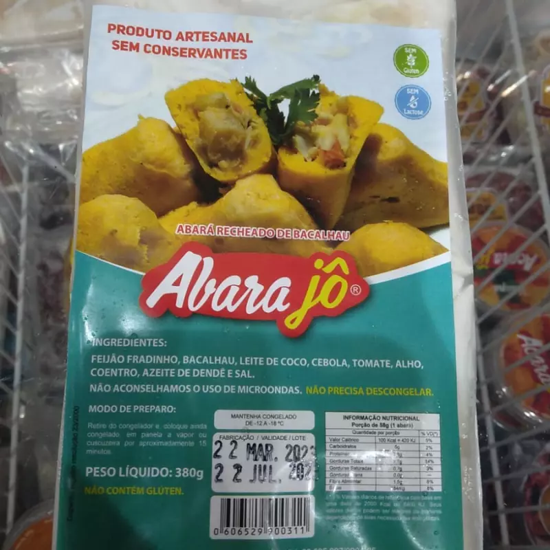 Abará de Bacalhau