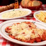 Filé de frango á milanesa ao molho s