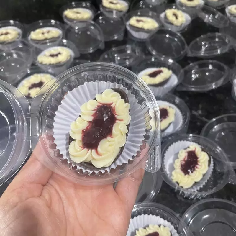 Limão siciliano com frutas vermelhas