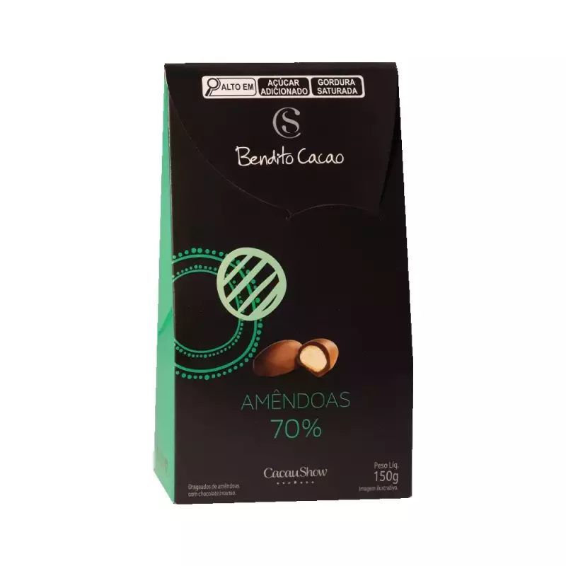 Drageado Bendito Cacao deAmêndoa150g