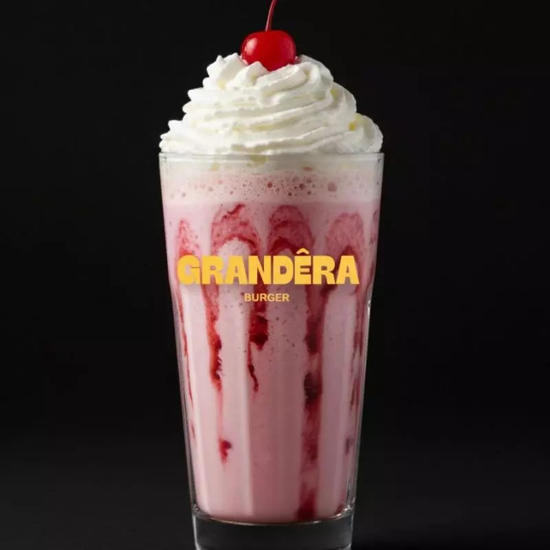 Milkshake de morango
