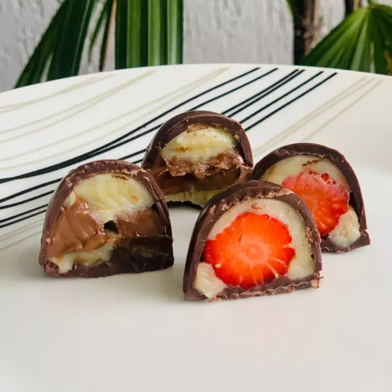 Mini Bombom Morango
