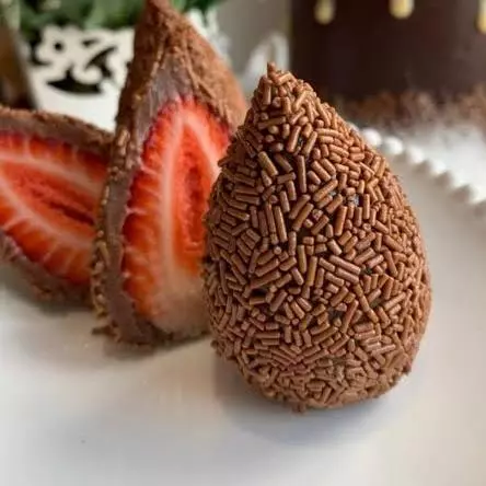 Coxinha de brigadeiro