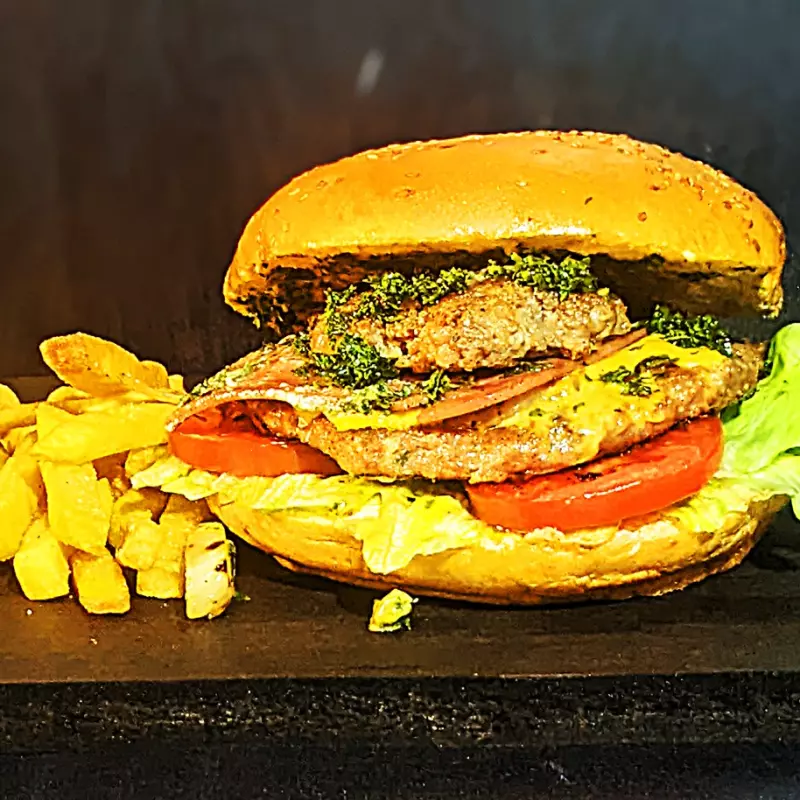 Choriburger con papas