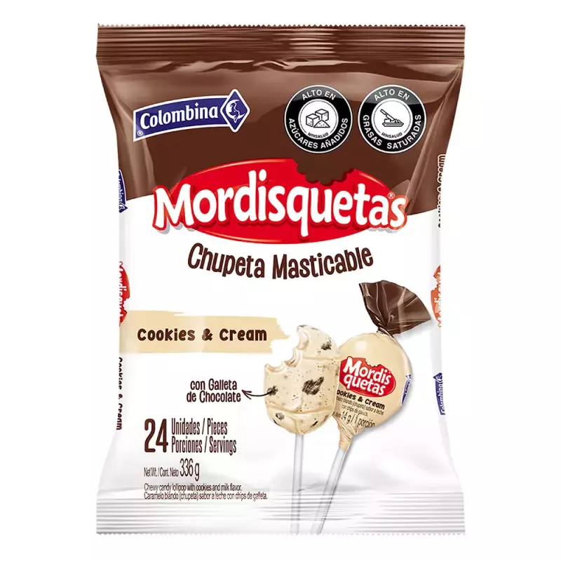 MORDISQUETA COOKIES X 24 UNID