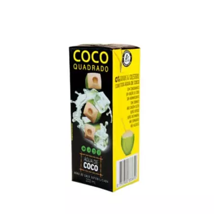 ÁGUA DE COCO QUADRADO 200 ML. C/27