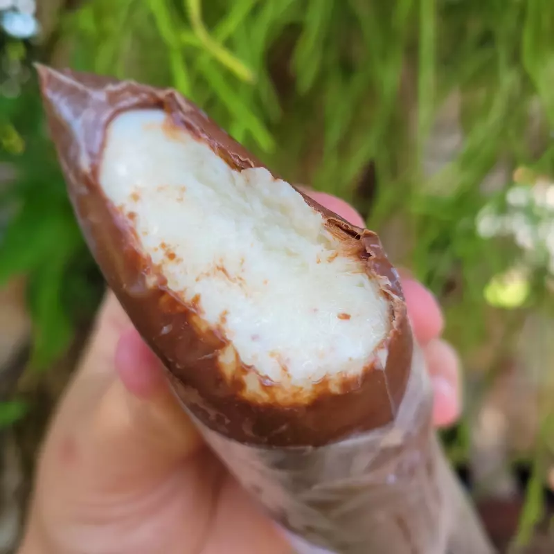 Ninho com Nutella sacolé