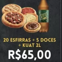 Combo 25 esfirras + kuat