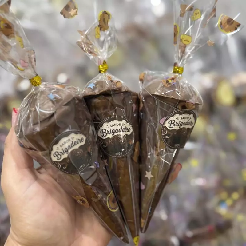 Cone Brigadeiro+Tortuguita