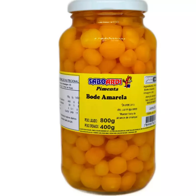 Pimenta bode amarela