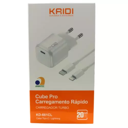 CARREGADOR KAIDI TURBO IOS KD-661CL