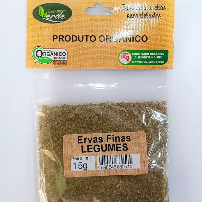 ERVAS FINAS ORG. LEGUMES 15gr