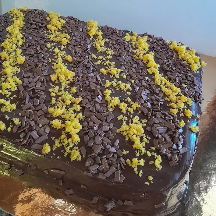 Bolos Caseiros na forma retangular