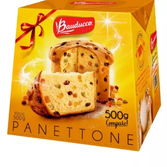 Panetone Bauducco frutas 500g