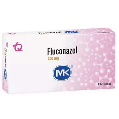 FLUCONAZOL 200MG 4 CAPSULAS