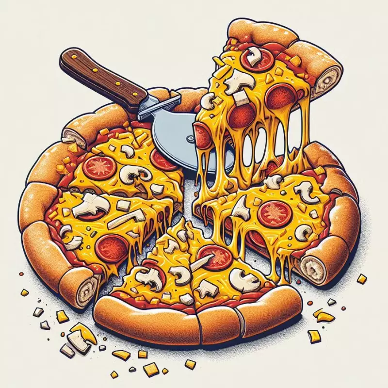 Deliciosa promoçao de pizza gigante