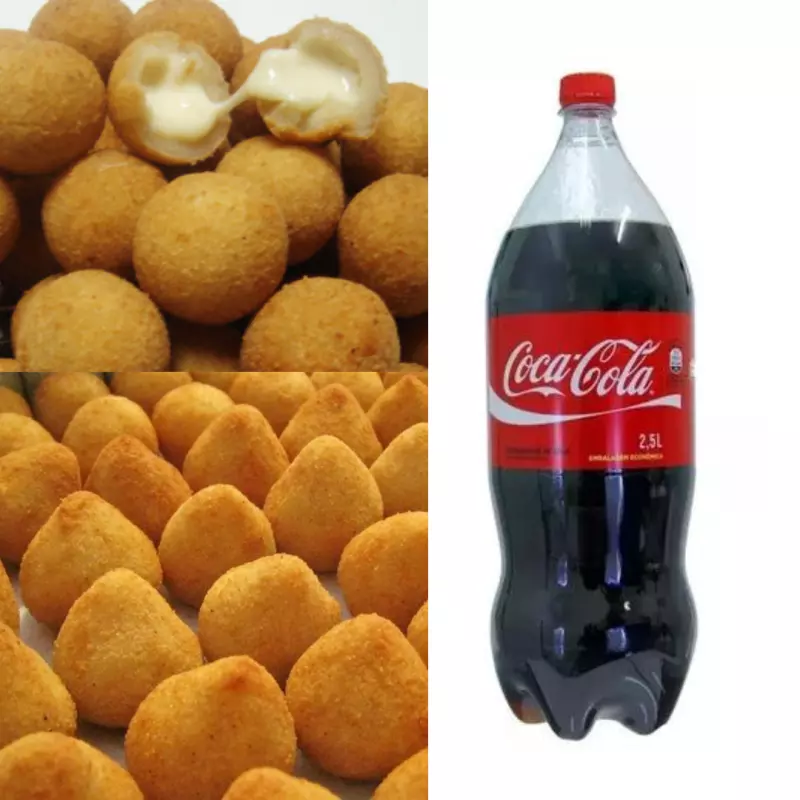 Combo de Salgados + Refrigerante