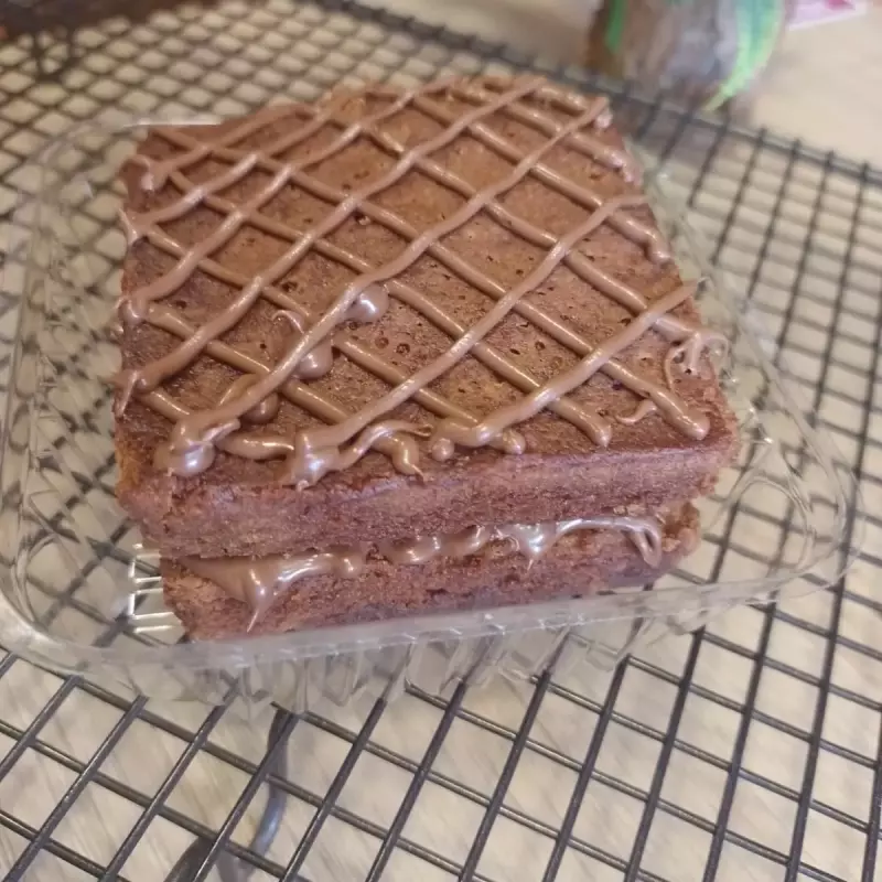 Brownie con Nutella