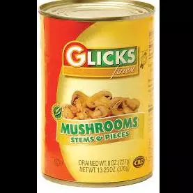 Mushrooms stem & pieces KOSHER LEPESACH #5303
