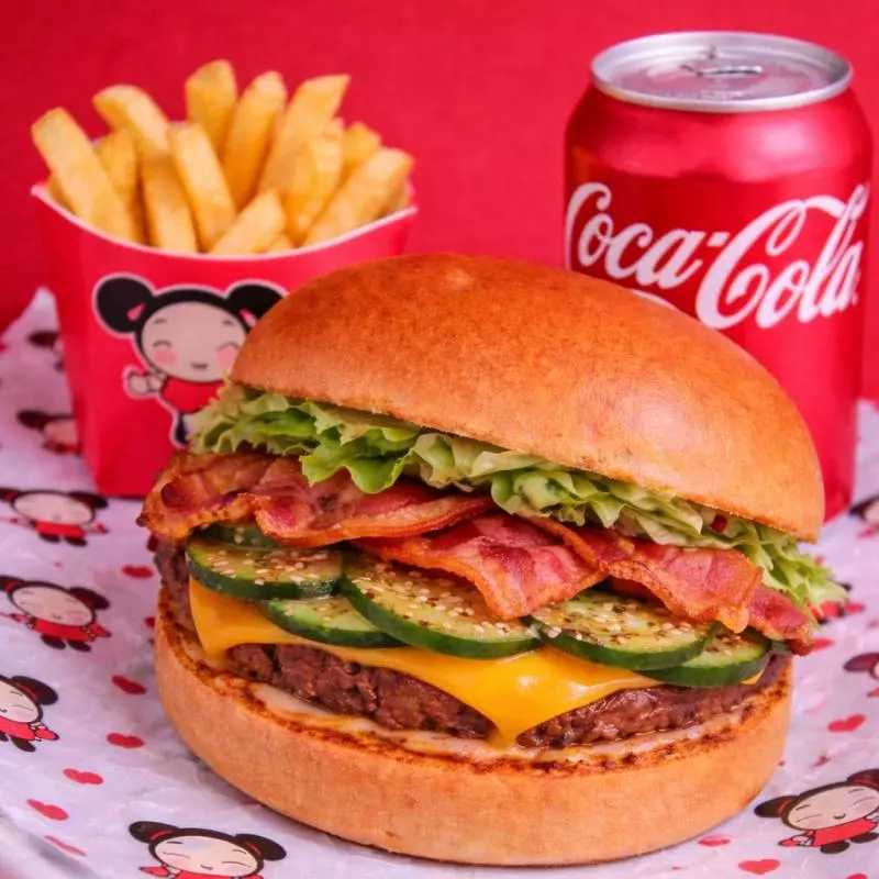 Combo Sunomono Burguer Bacon