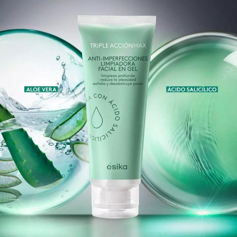 LIMPIADOR FACIAL GEL ÉSIKA 120GR