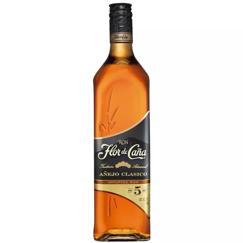 FLOR DE CAÑA AÑEJO CLASICO 5 AÑOS
