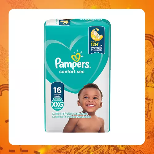 Unidad Pampers Pañales XXG