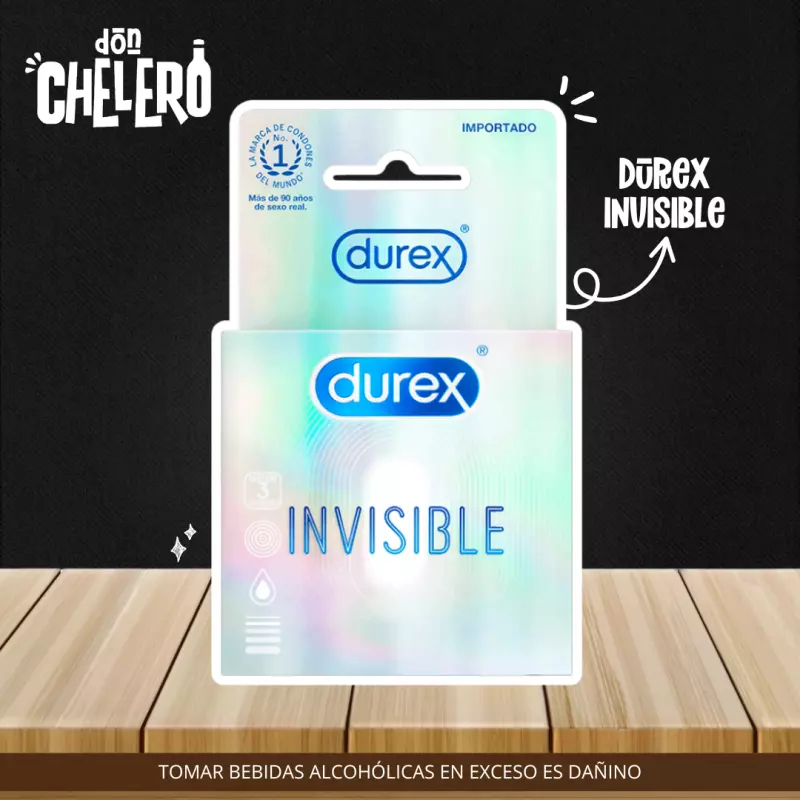 PRESERVATIVO DUREX INVISIBLE