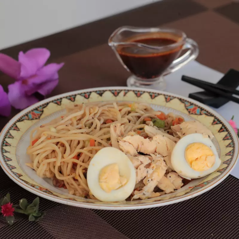 Ramen a la Plancha de Pollo