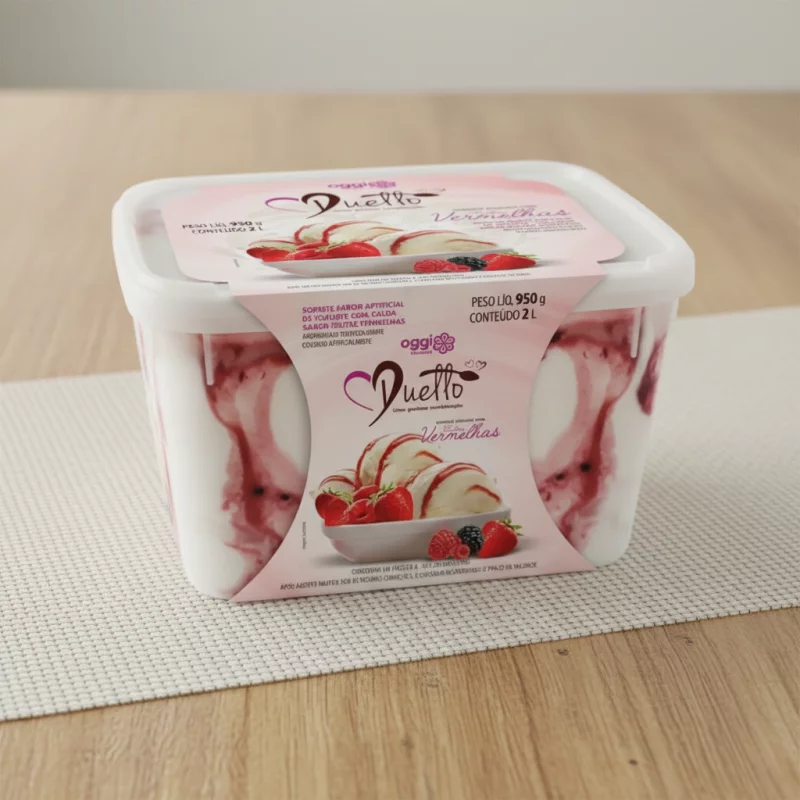 IOGURTE COM FRUTAS VERMELHAS 2 LITROS