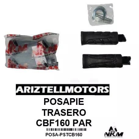 Posapie trasero Cbf160