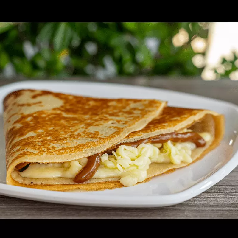 Crepe manjar