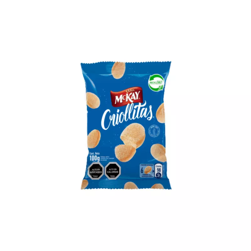Galleta Criollitas Mckay 100 Grs