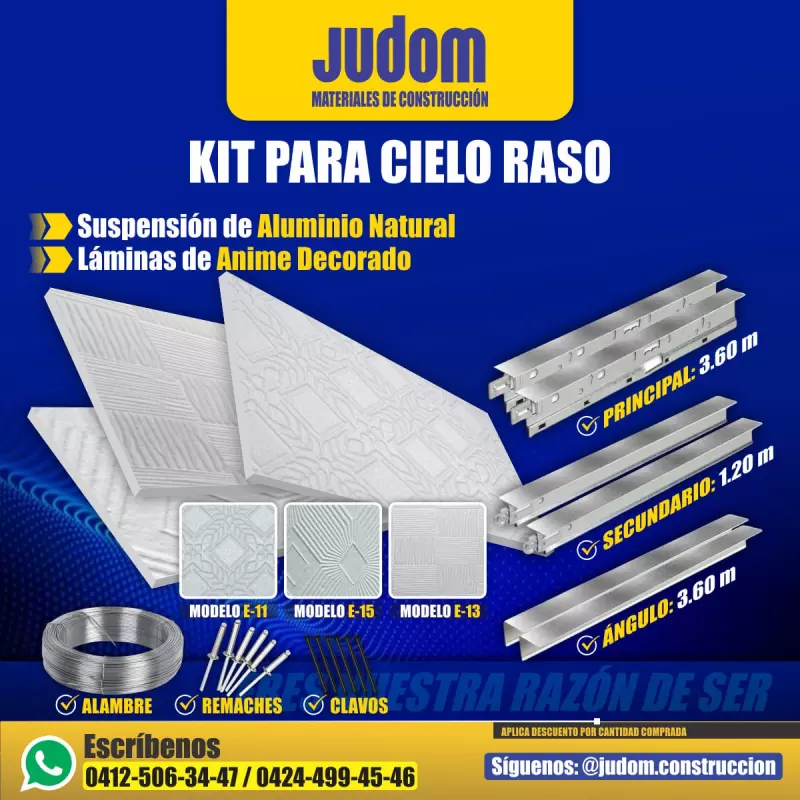 KIT CR ANIME DECORADO+ ALUMINIO