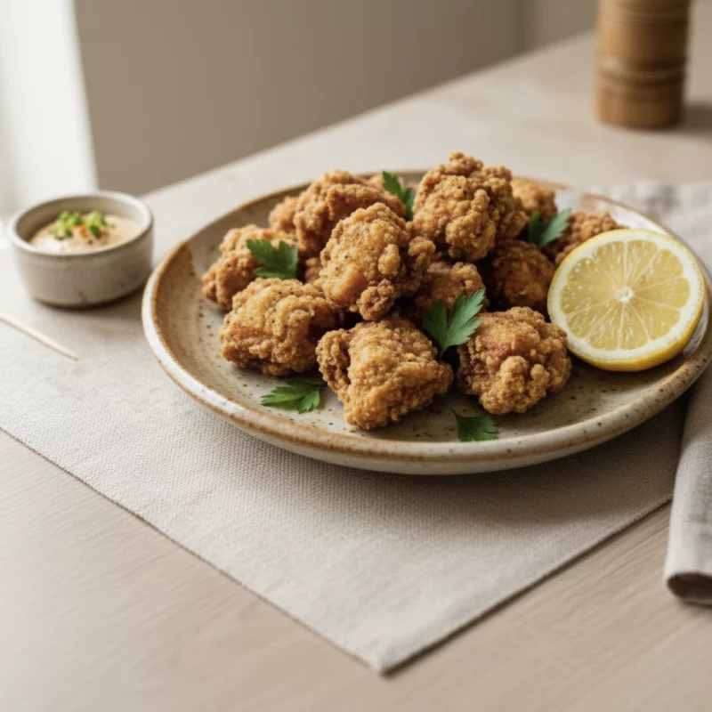 PORÇÃO KARAGÊ (FRANGO FRITO JAPONÊS)