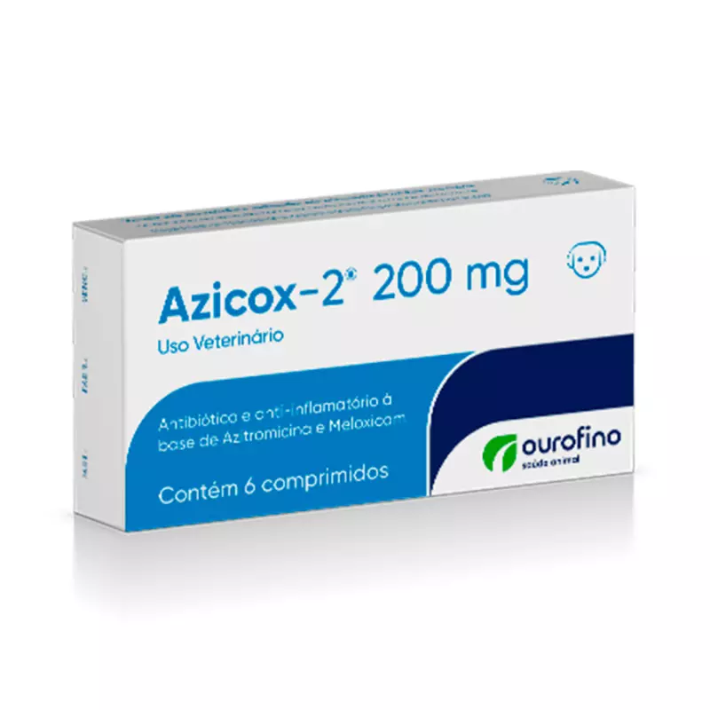 Azicox 2 200mg Ourofino