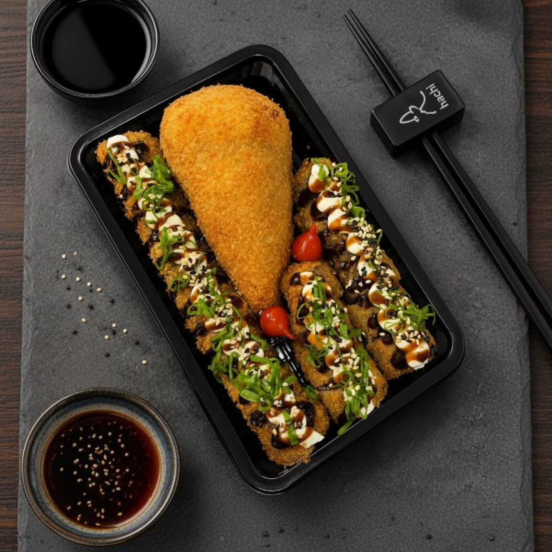 20 HOT's SALMÃO + 01 TEMAKI HOT