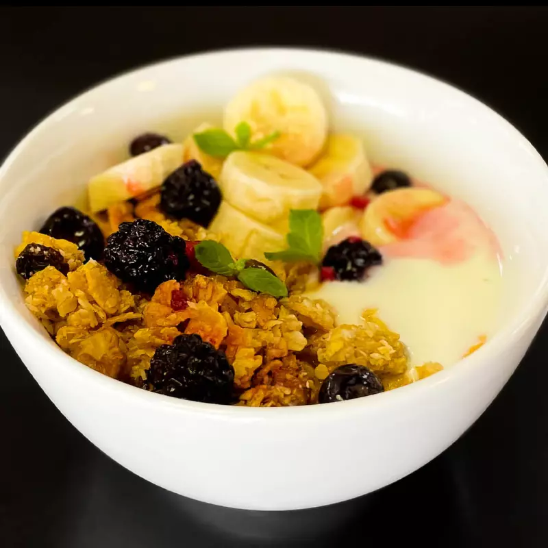 Yogurt con granola