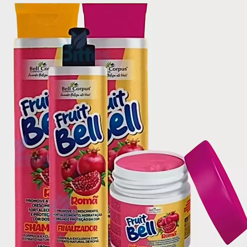 Kit Capilar FRUIT Bell Romã 4×1