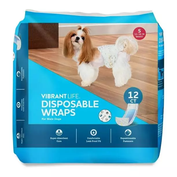 PAÑALES PARA PERROS MACHOS Talla S
