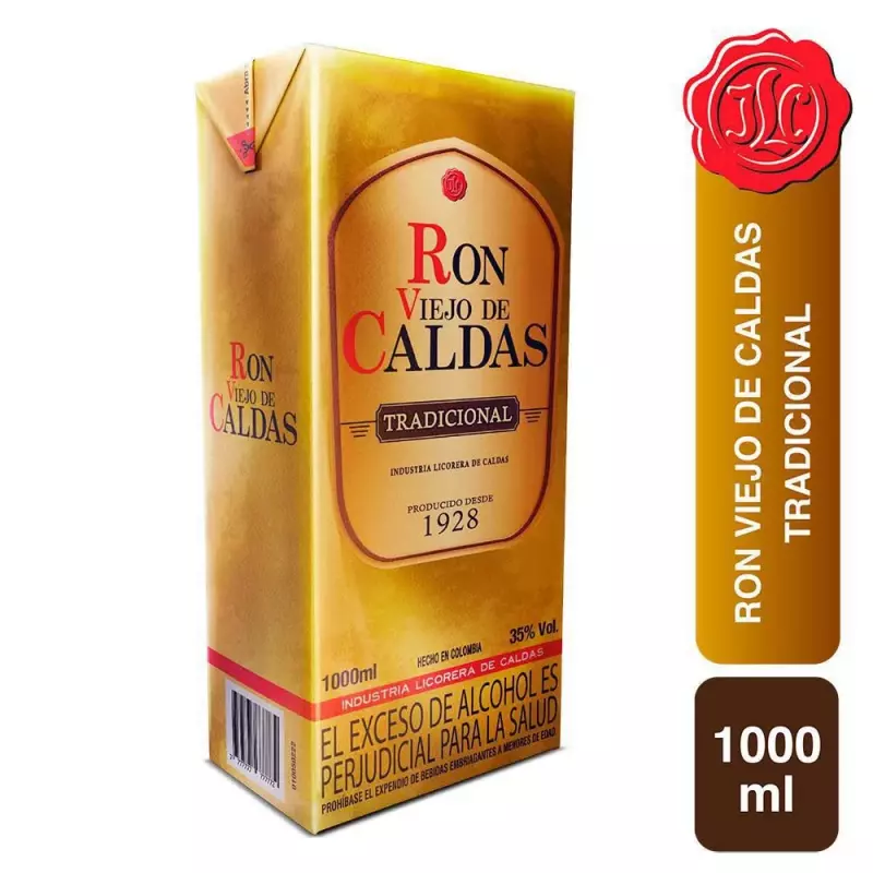 Tetra ron caldas tradicional 1000mL