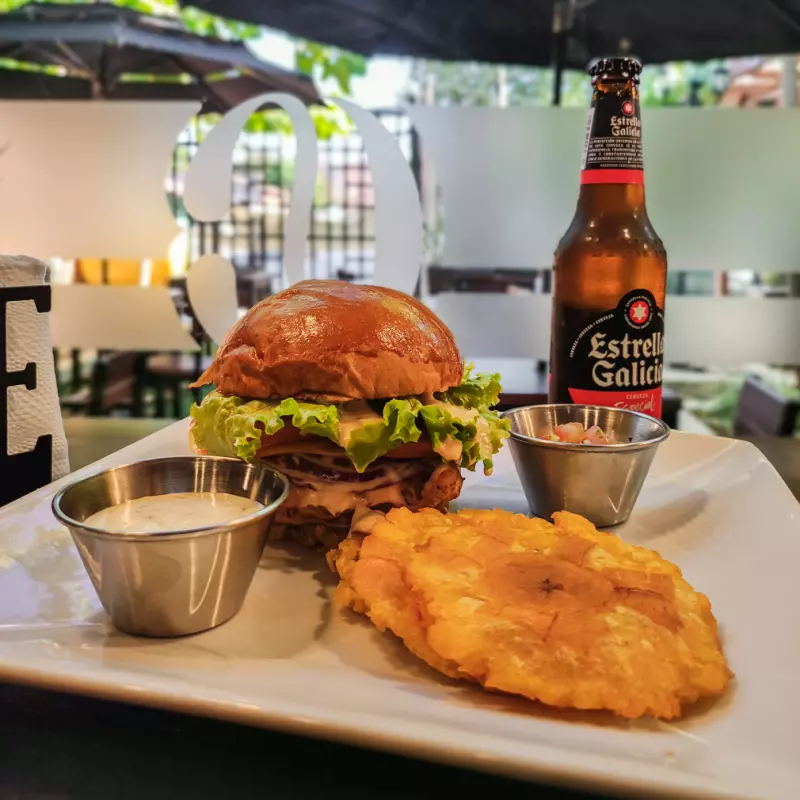 HAMBURGUESA DE POLLO