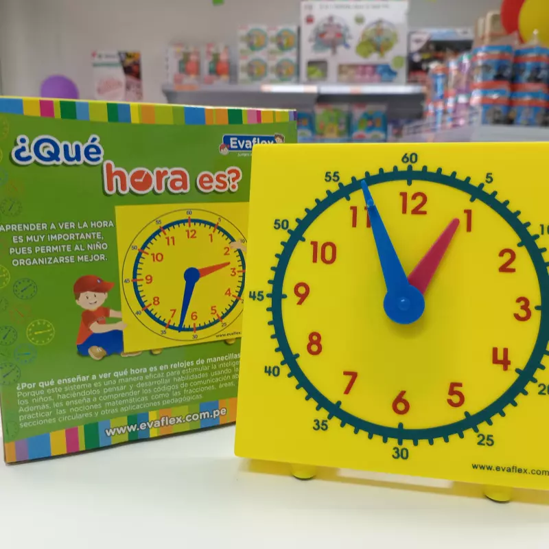 Reloj Plástico - Evaflex