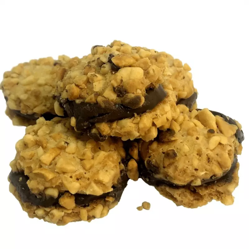 Biscoito kishow creme de avelã zero