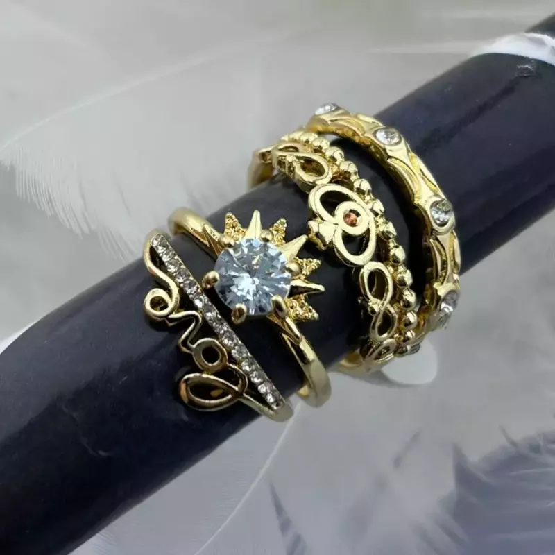 Kit C/4 Anéis Tamanho 18 N•7