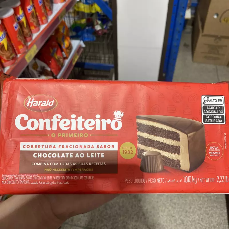 Chocolate ao Leite/Confeiteiro Haral