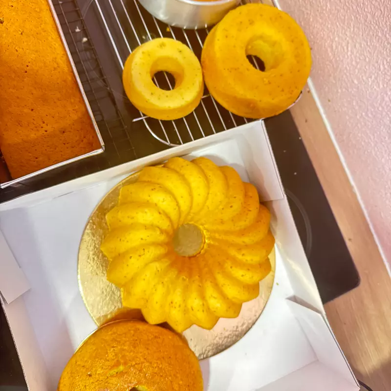 BOLO VULCÃO Tamanho 16 cm