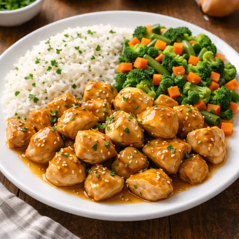 Prato 2- Frango na mostarda e mel