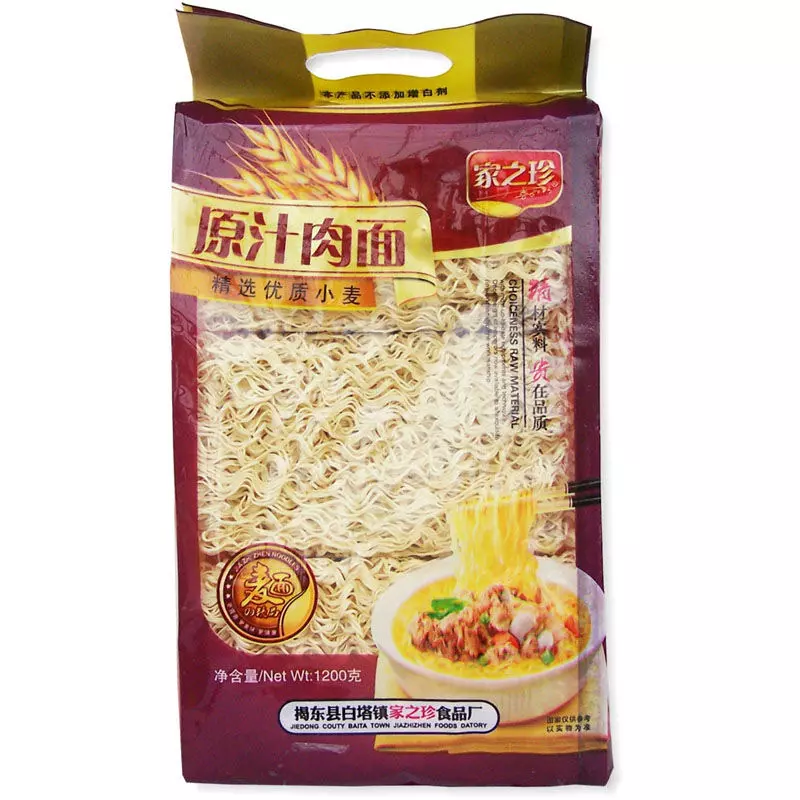 家之珍原汁肉面1200g fideo carne chocolate