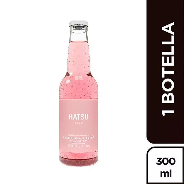 soda hatsu  franbuesa